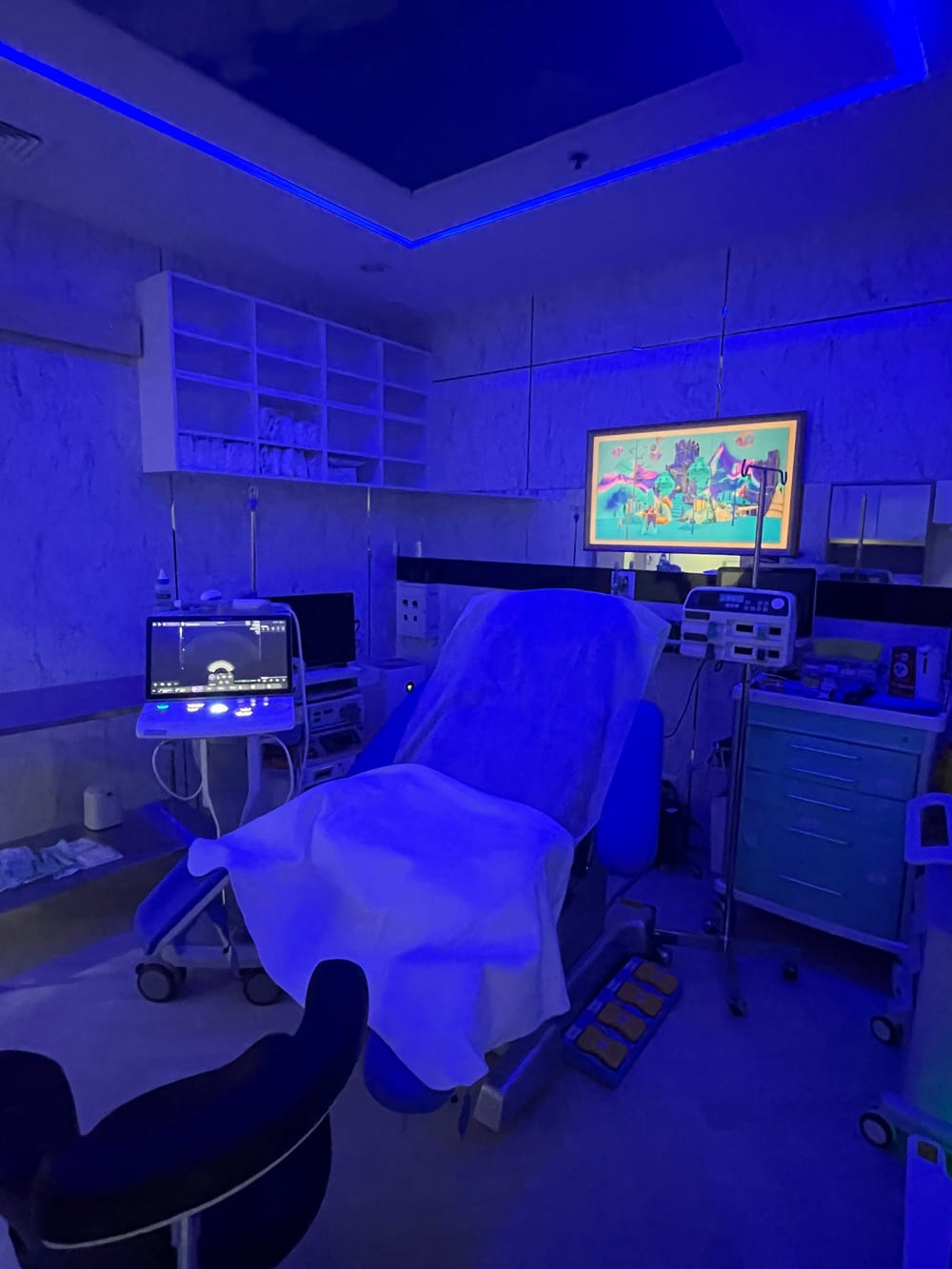Treatment and procedure suite